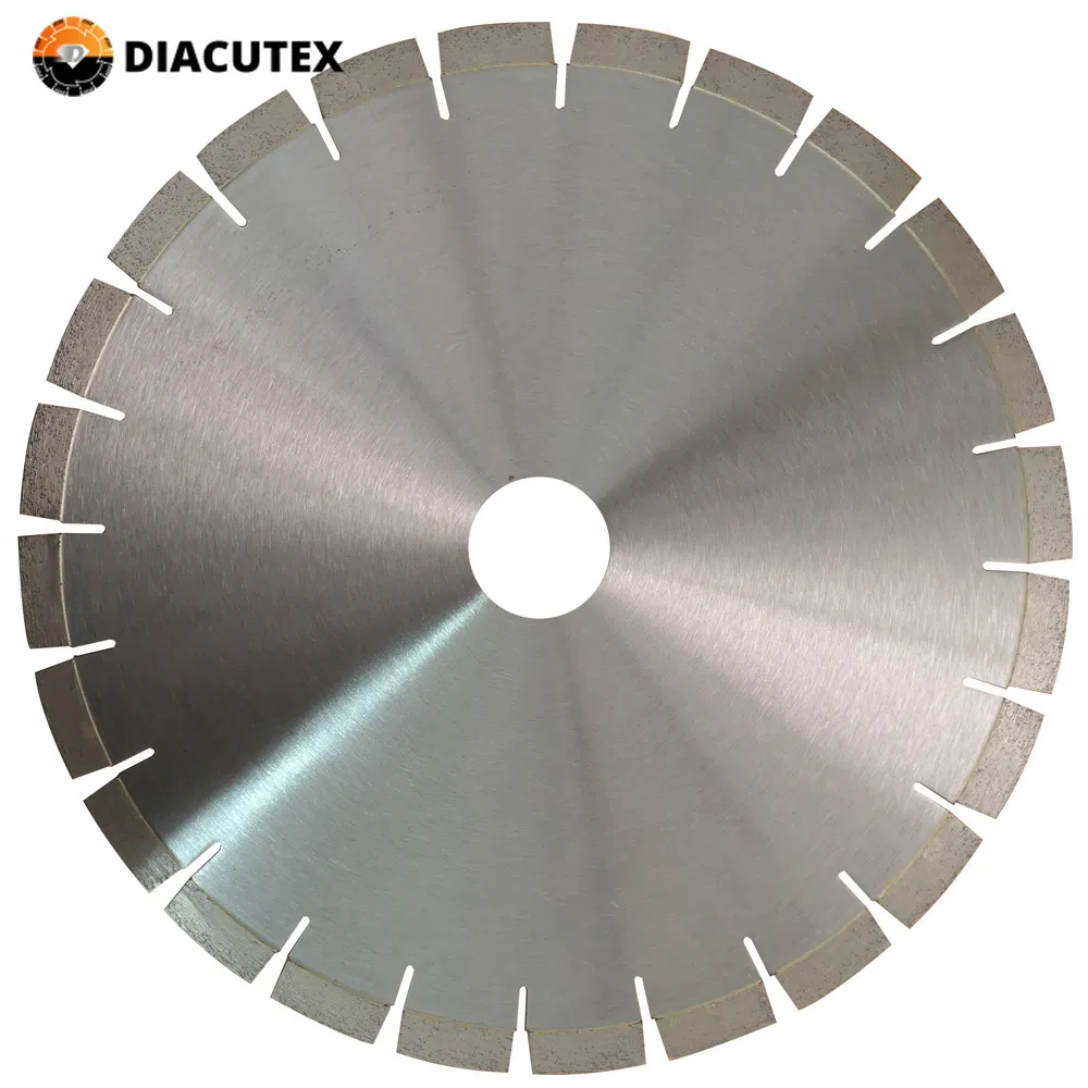 14 インチの花崗岩石用セグメント化湿式切断ダイヤモンド鋸刃