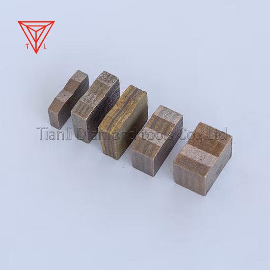 中国工場直接販売ダイヤモンド鋸刃セグメント花崗岩用切削工具